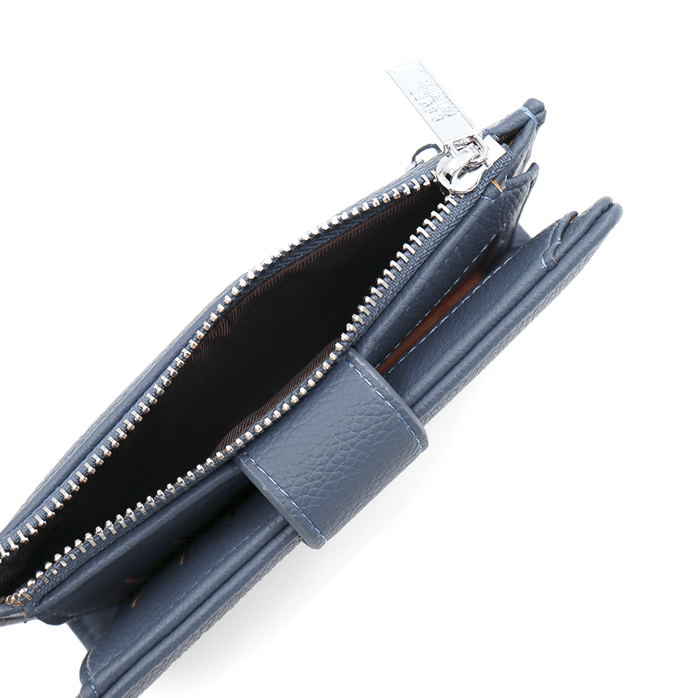 Modern női pénztárca - világoskék