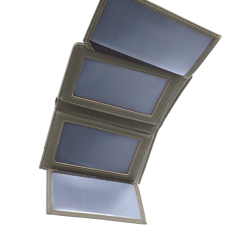 Modern női pénztárca - zöld