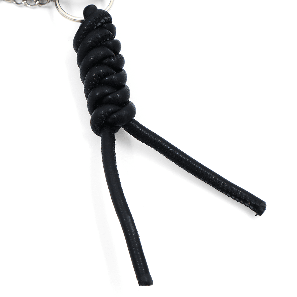 Kulcstartó nyolcas - sötétzöld