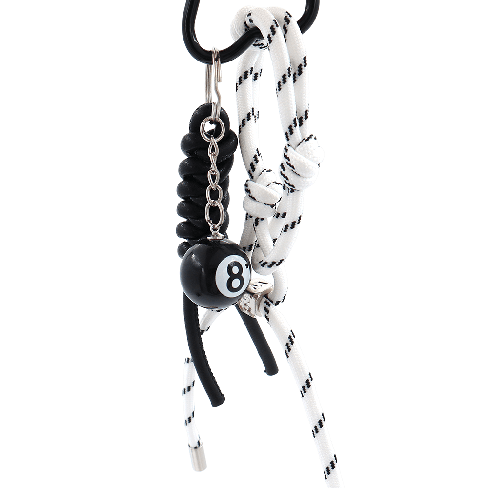 Kulcsos nyolcas - fehér/fekete