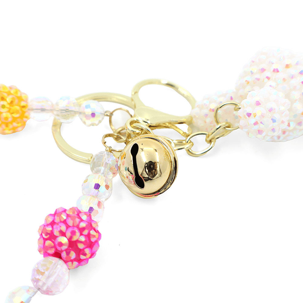 Kulcstartó medvével