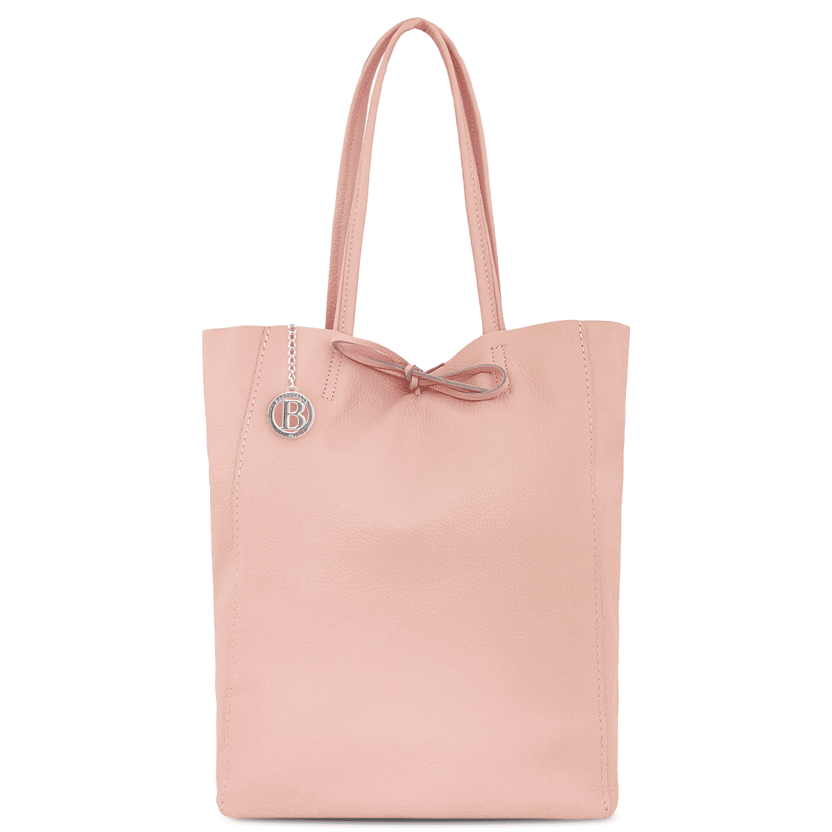 Táska típusú táska természetes bőr Sienna - rózsaszín