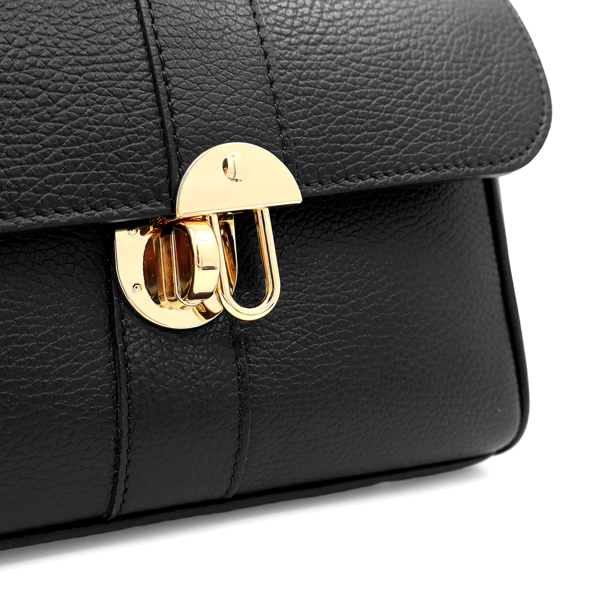 Női táska természetes bőrből Miriam - kék