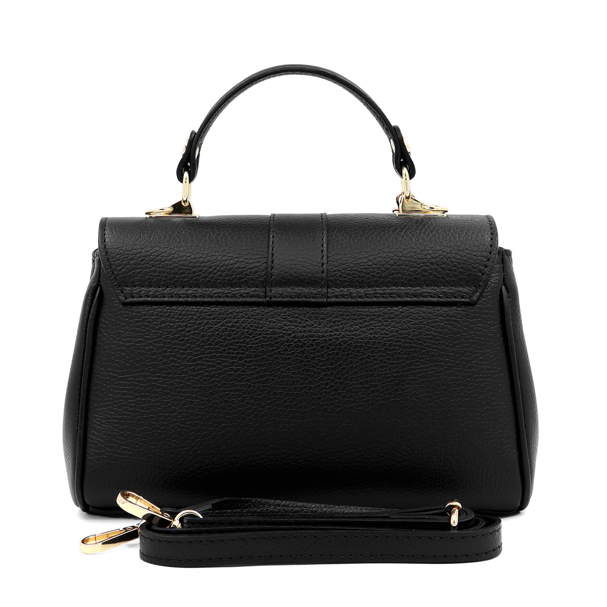 Női táska természetes bőrből Miriam - bordó