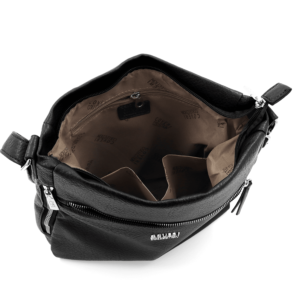 Női válltáska Gabi - fekete