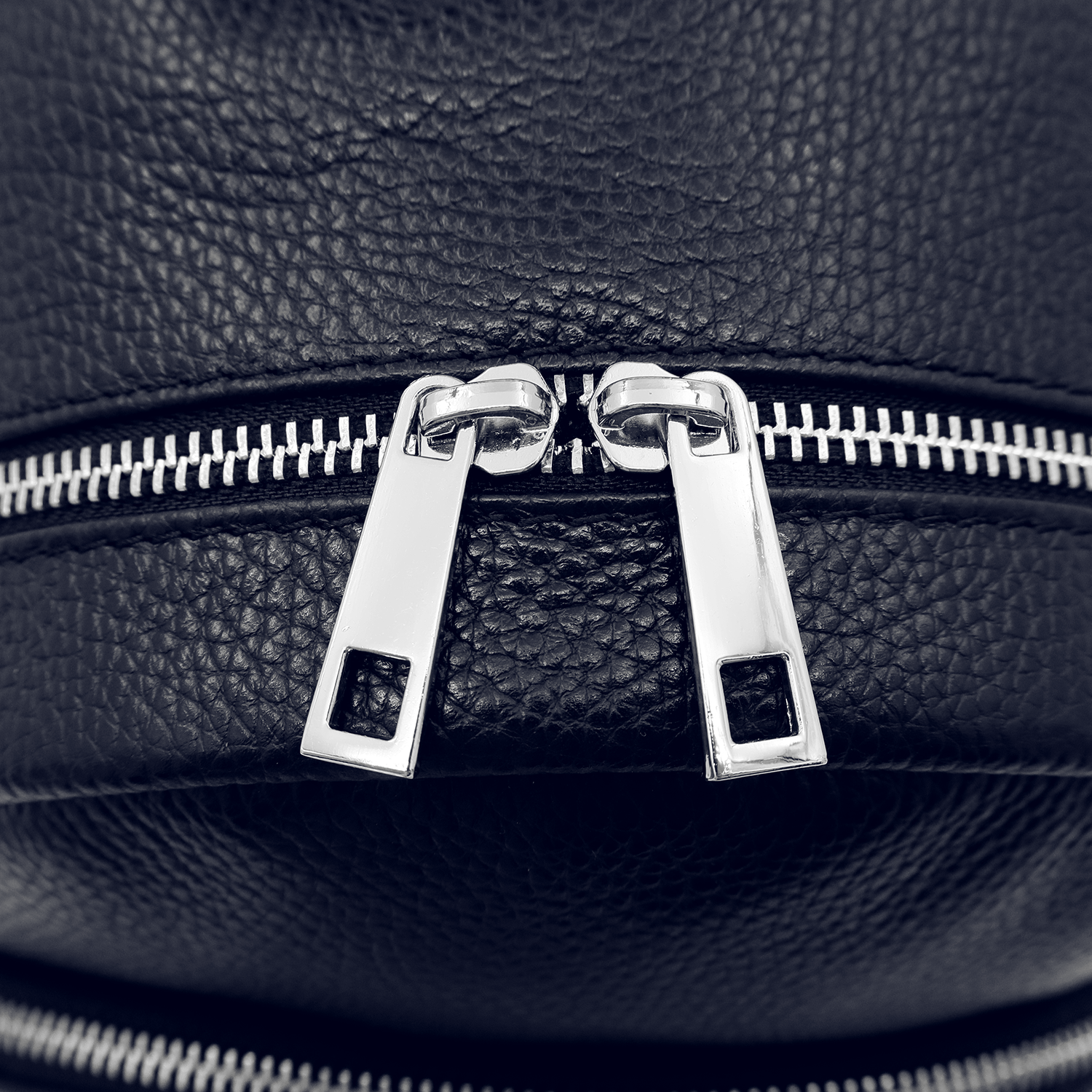 Neda természetes bőr hátizsák – sötétkék