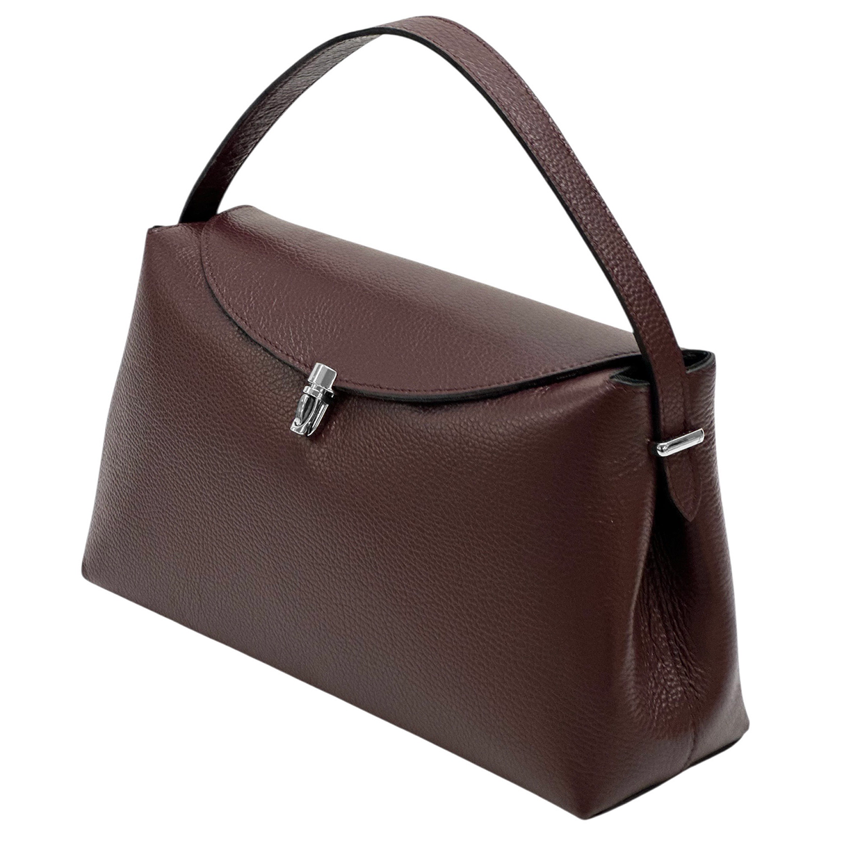 Természetes bőr női táska – bordó