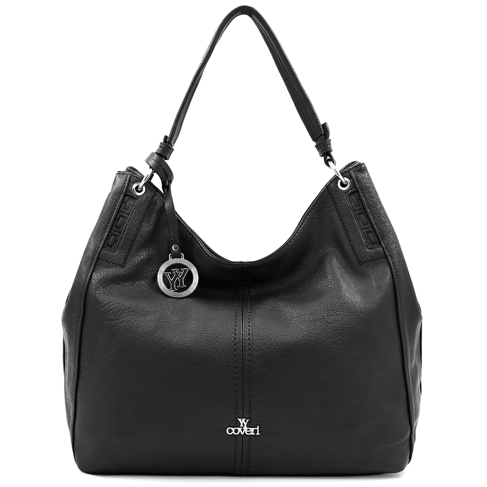 Nagy női táska, Rumi típusú táska - fekete