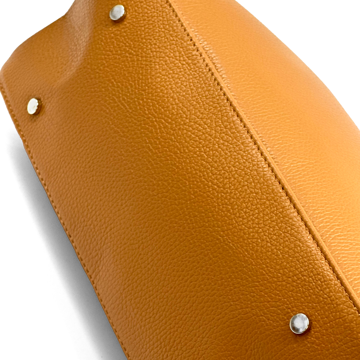 Női táska, természetes bőrből – barna