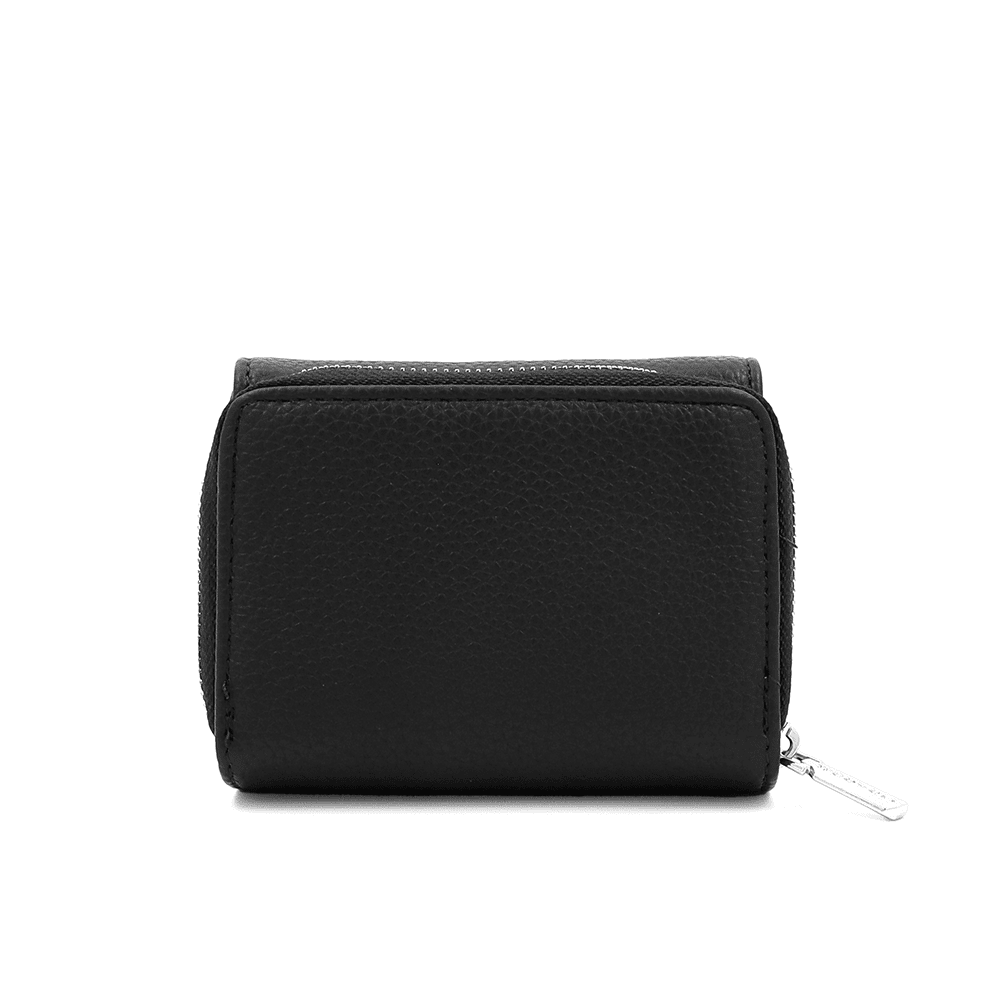 Kompakt női pénztárca - fekete