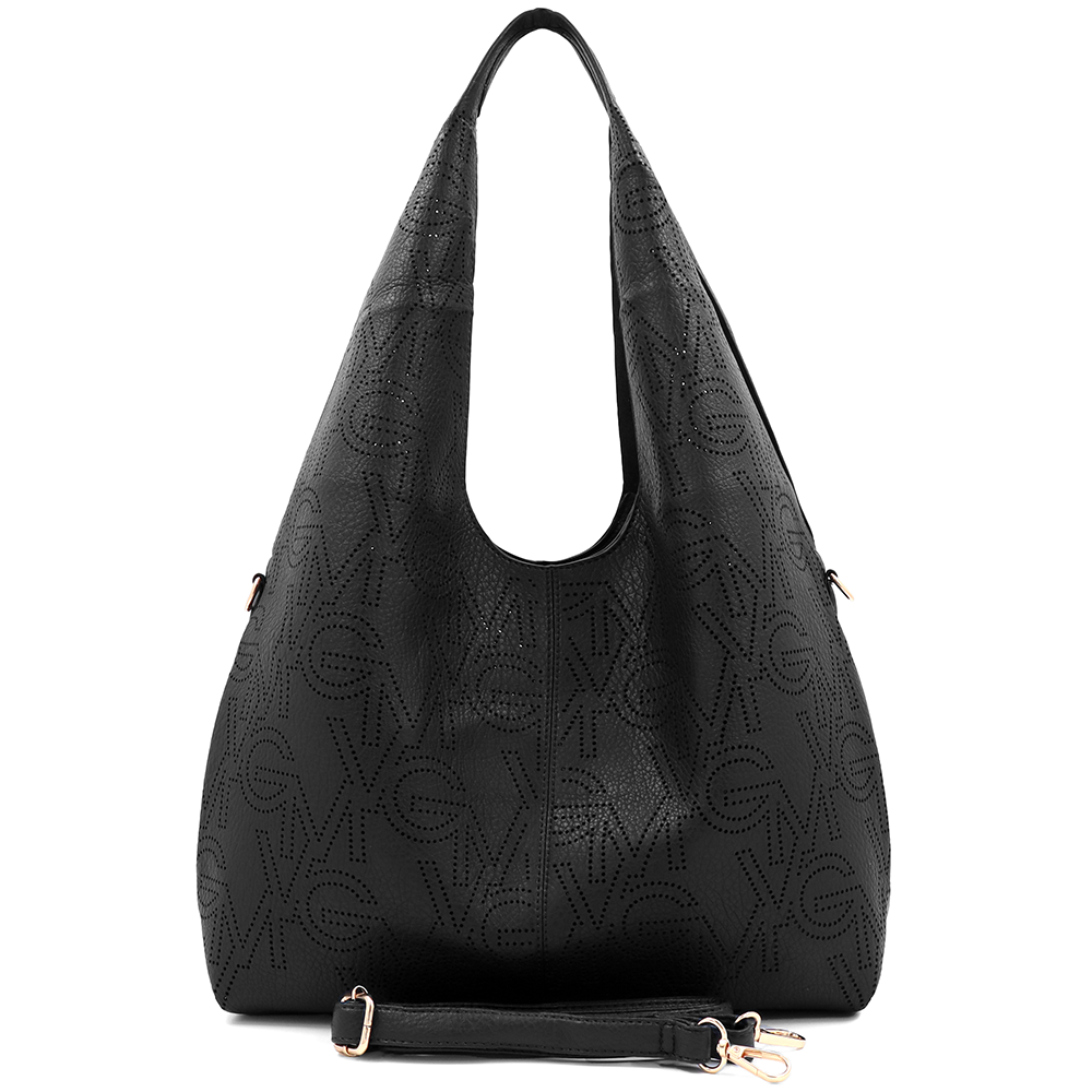 SZETT – Női táska típusú táska + válltáska – fekete