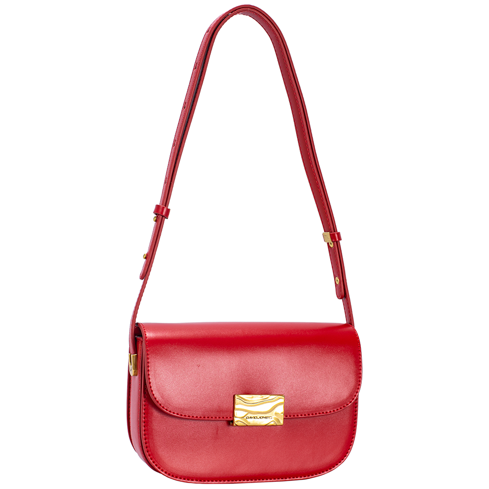 David Jones női válltáska – piros