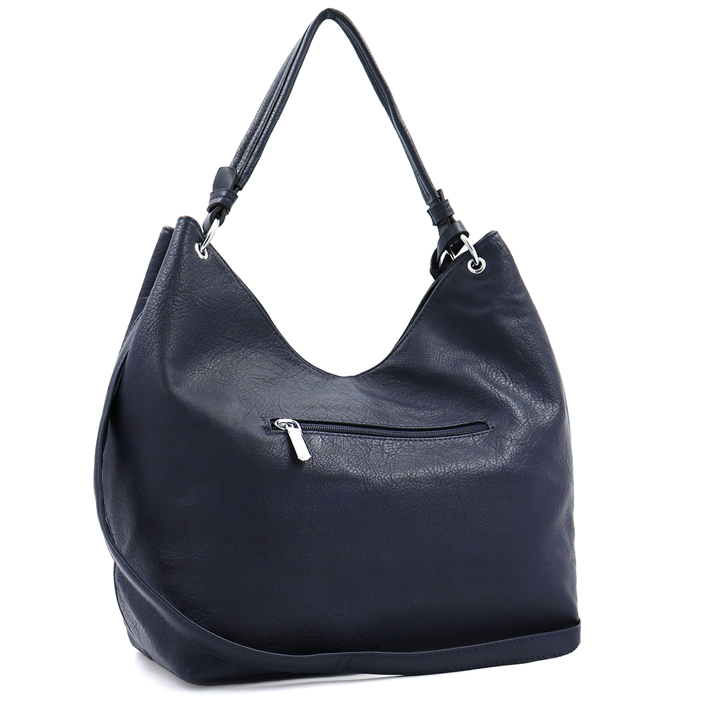 Nagy női táska, Rumi típusú táska - sötétkék
