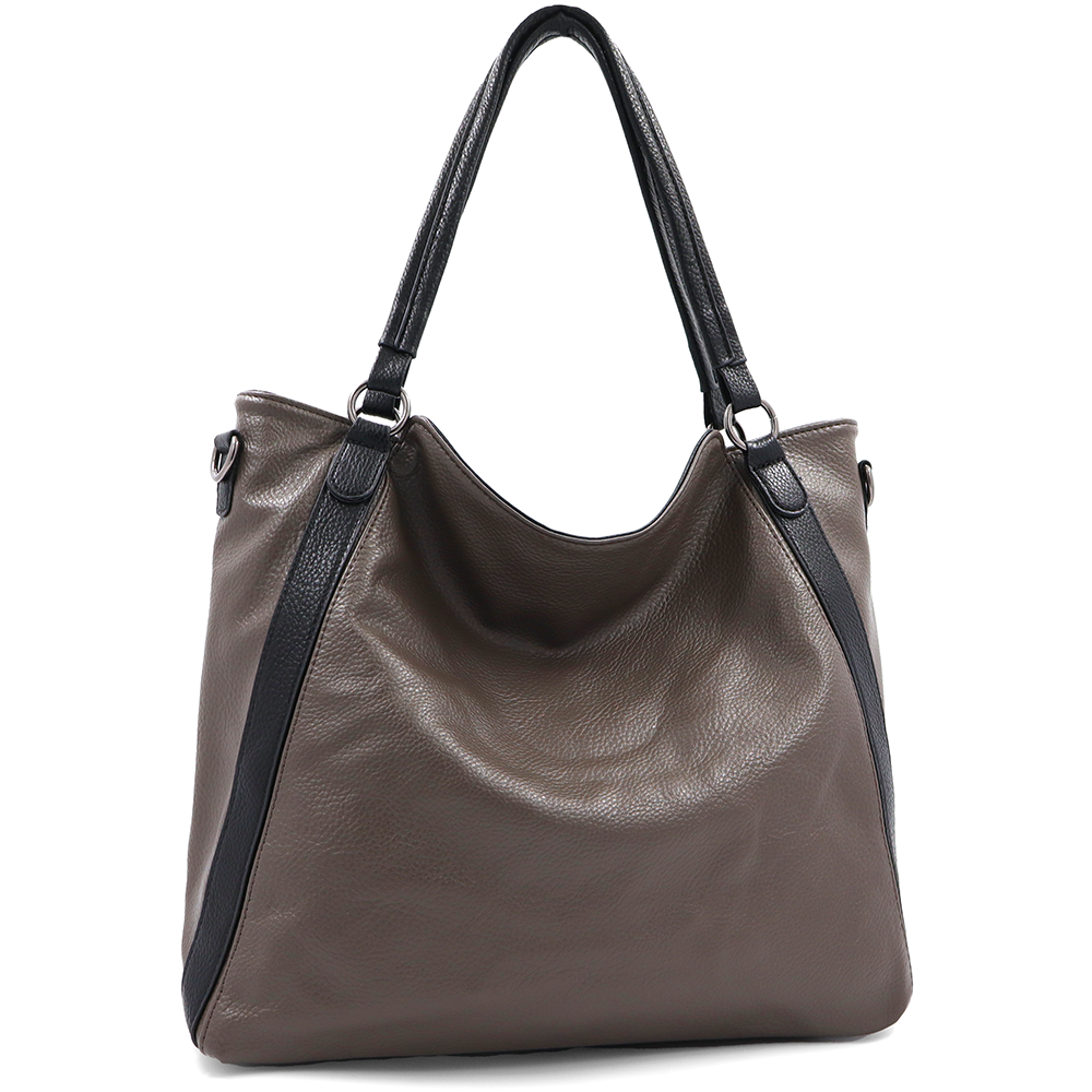 Nagy női táska típusú táska – szürke