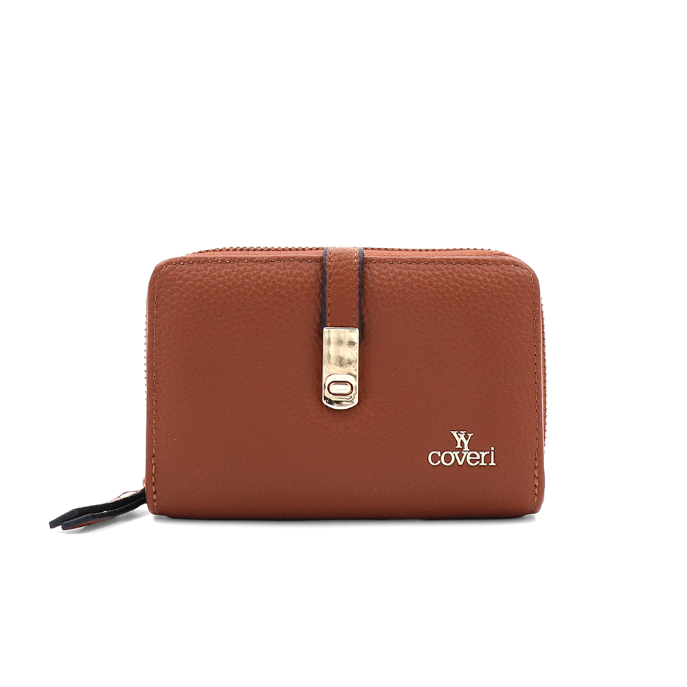 Női pénztárca – téglabarna