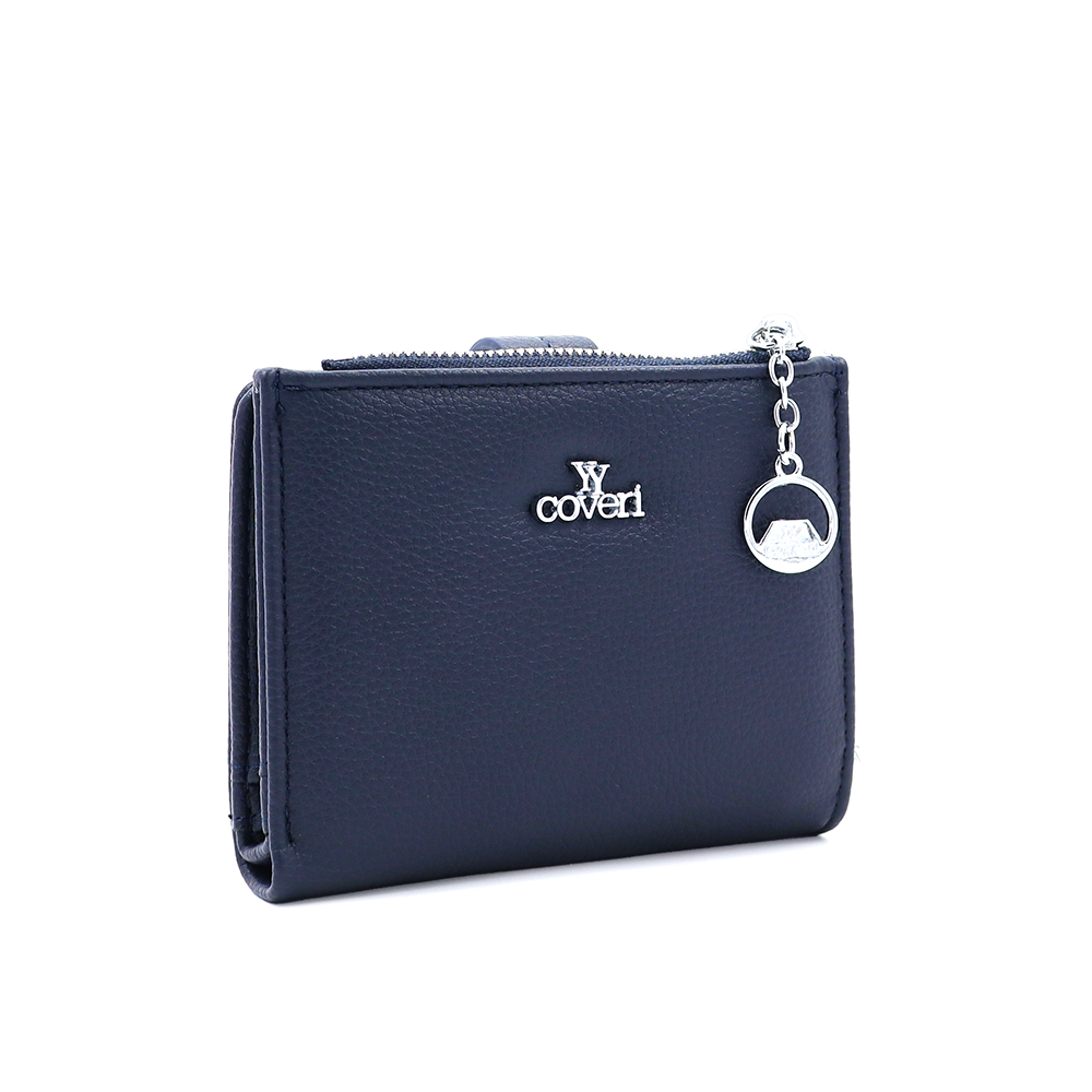 Kompakt női pénztárca – sötétkék