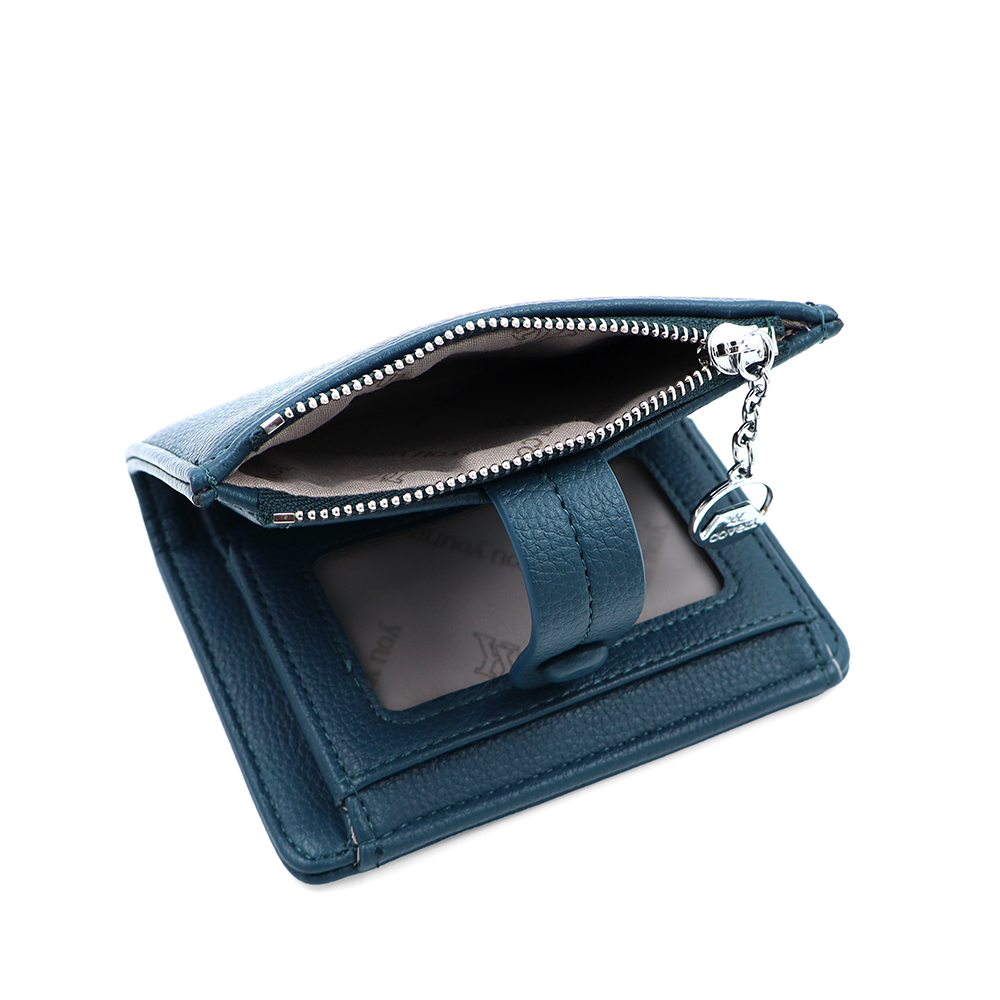 Kompakt női pénztárca – kék