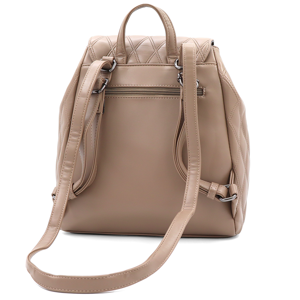 2 az 1-ben - Kapitonált hátizsák és táska Dariya - világosbarna