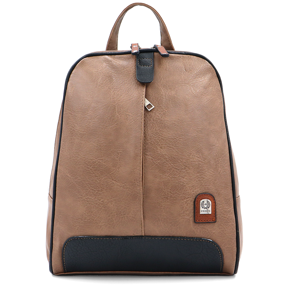 Női hátizsák – világosbarna