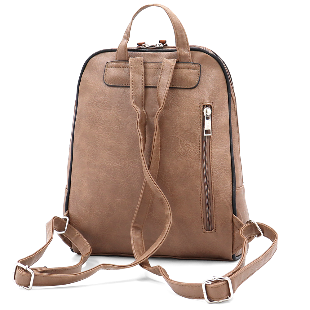 Női hátizsák – világosbarna