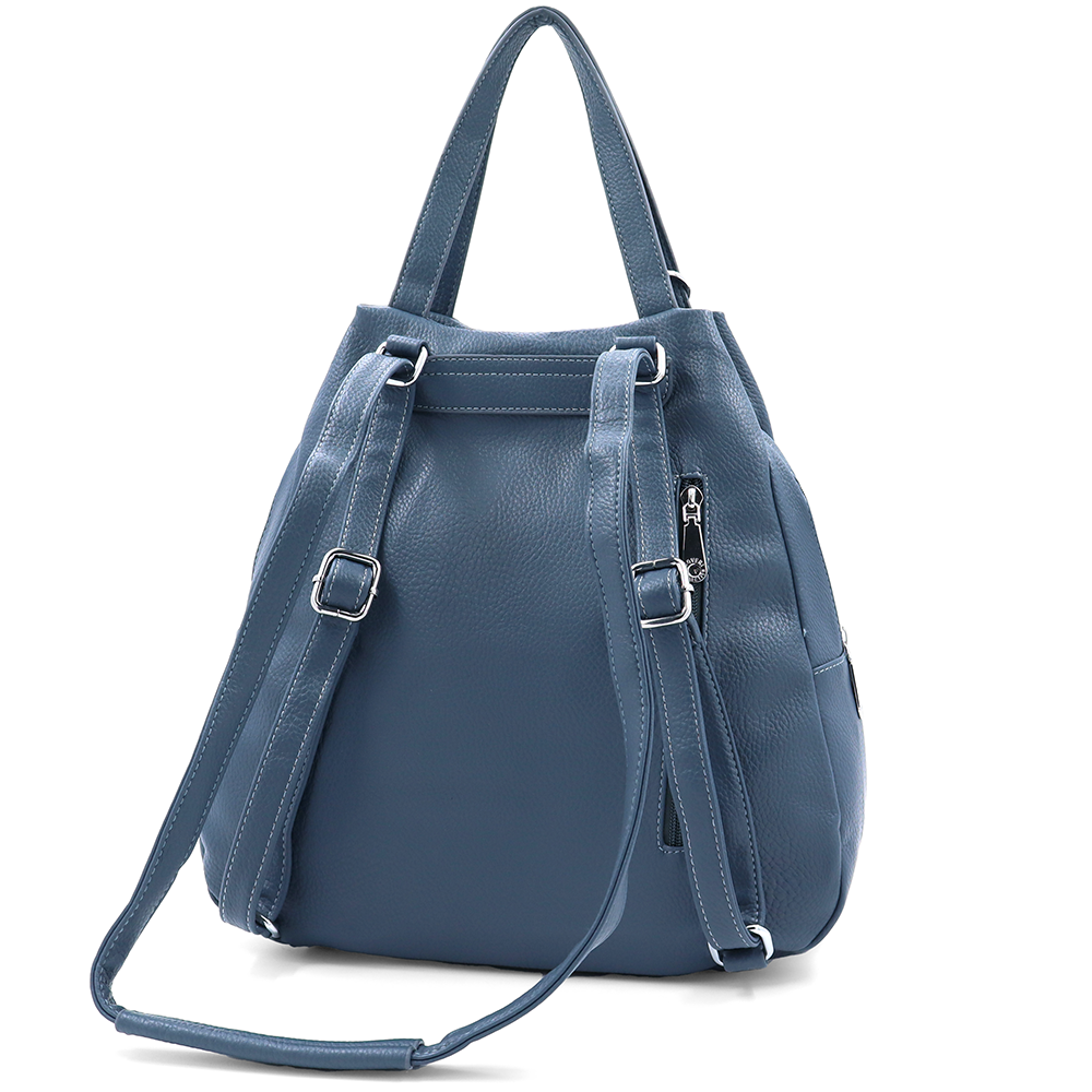 2 az 1-ben – hátizsák és táska kulcstartóval – kék