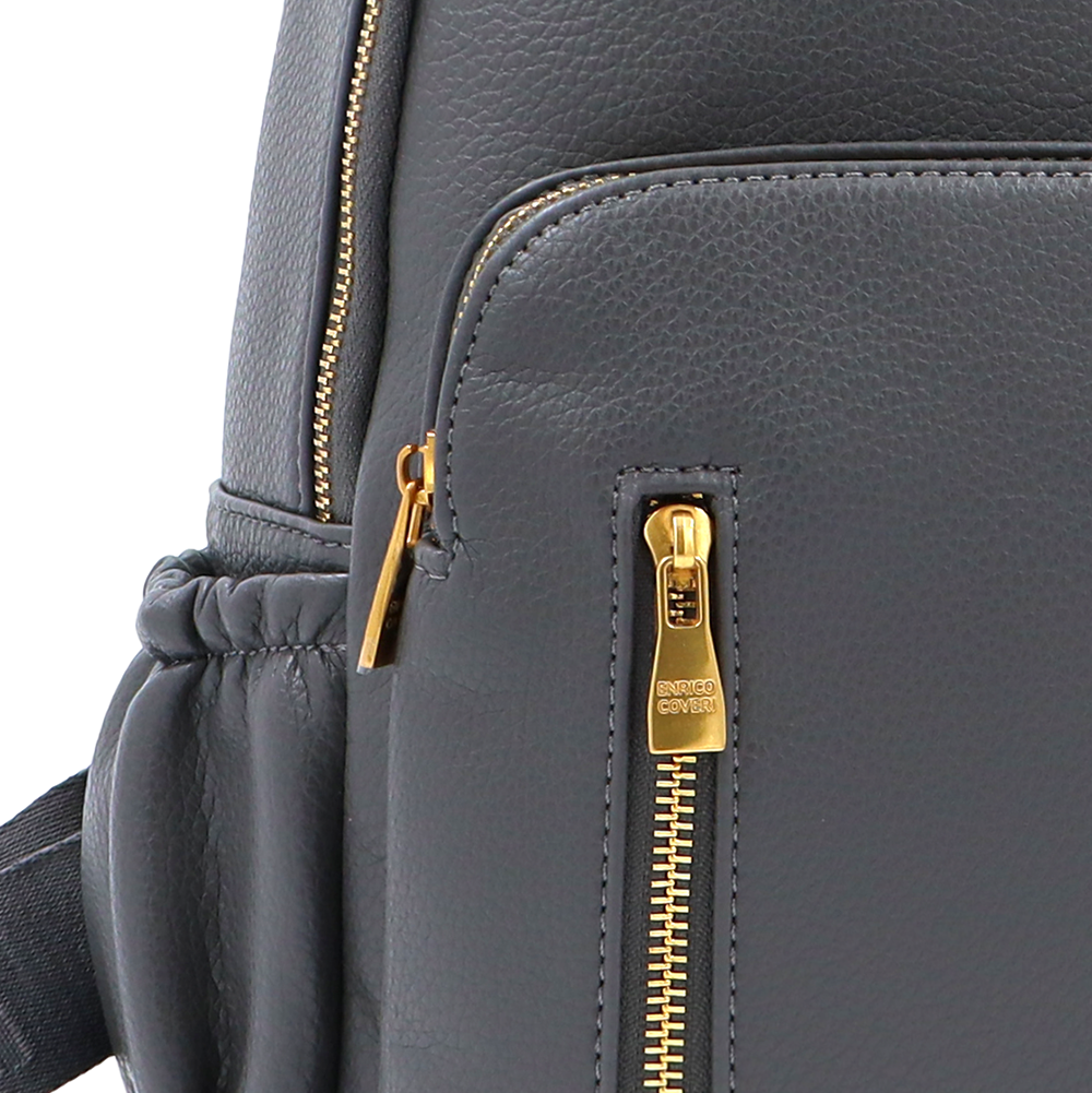 ENRICO COVERI – női hátizsák sok zsebbel – szürke