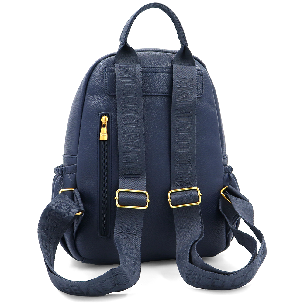 ENRICO COVERI – női hátizsák sok zsebbel – sötétkék