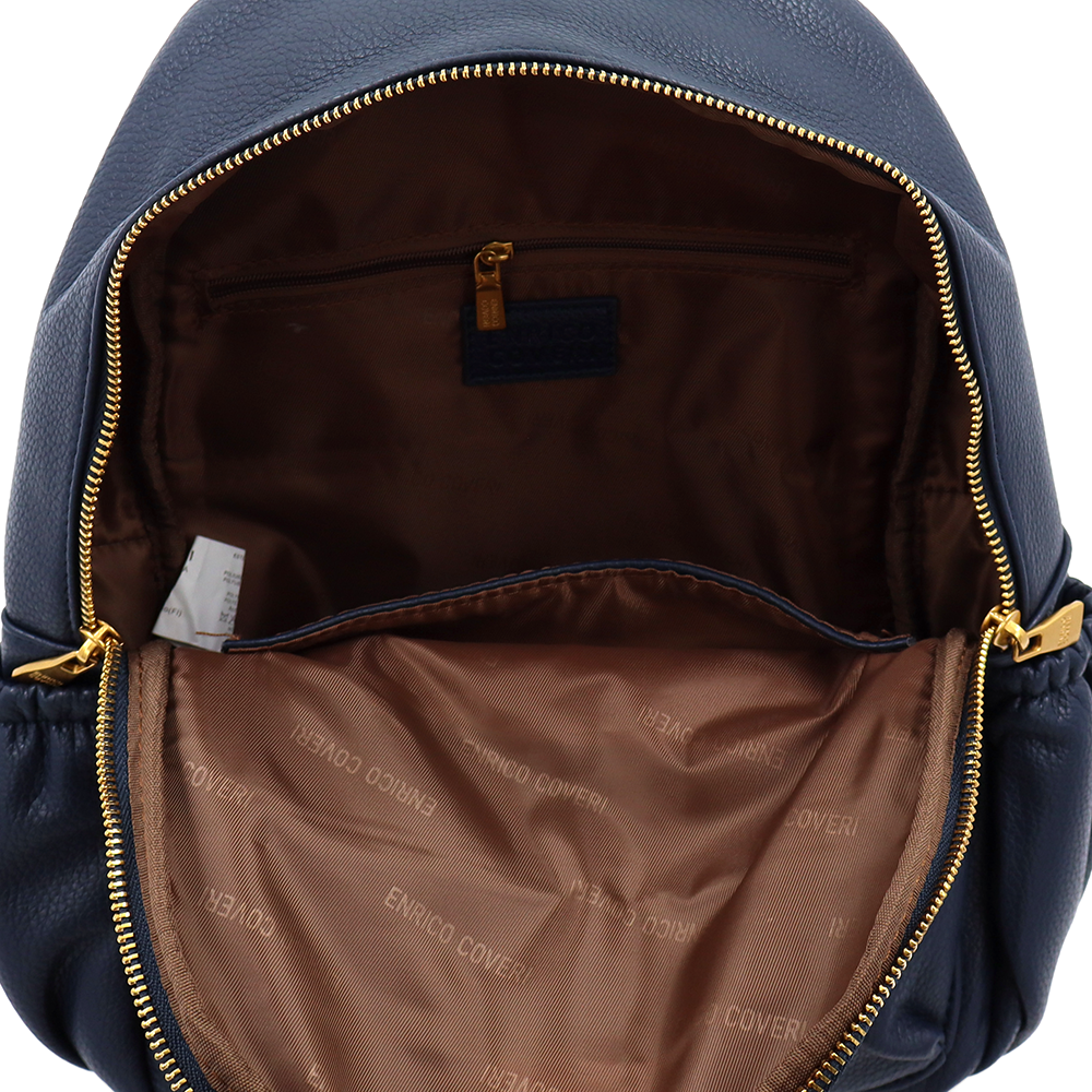 ENRICO COVERI – női hátizsák sok zsebbel – sötétkék