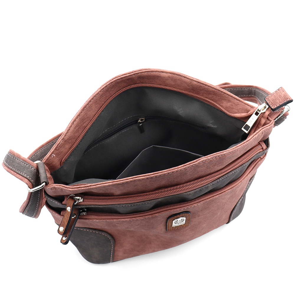 Női válltáska – rózsaszín