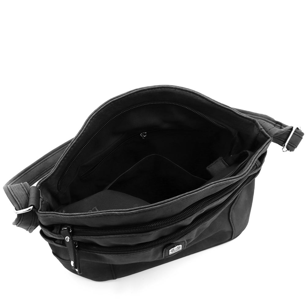 Női válltáska – fekete