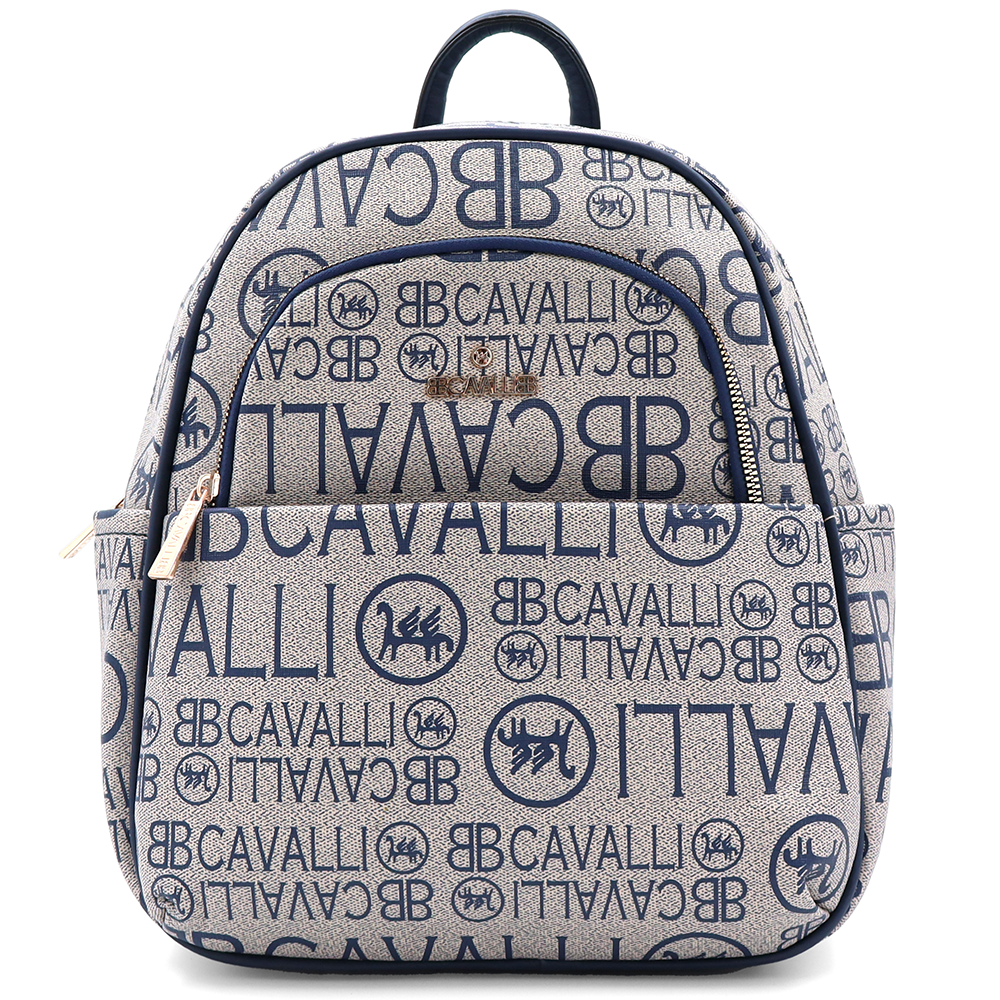 2 az 1-ben – hátizsák és táska mintával – sötétkék