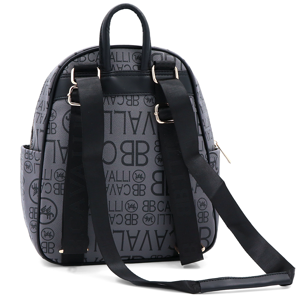 2 az 1-ben – hátizsák és táska mintával – szürke