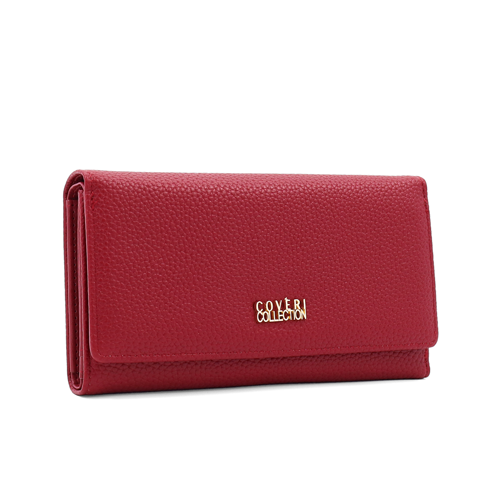 Nagy méretű női pénztárca – piros