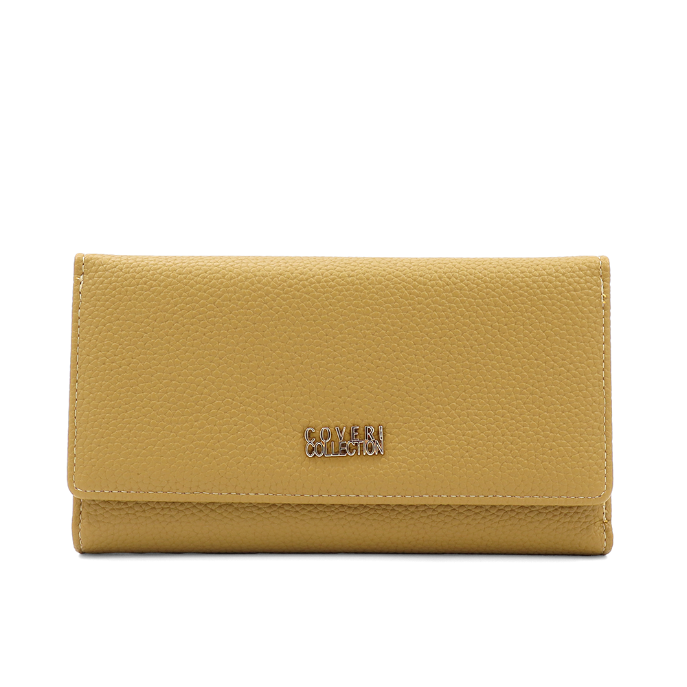 Nagy méretű női pénztárca – mustársárga