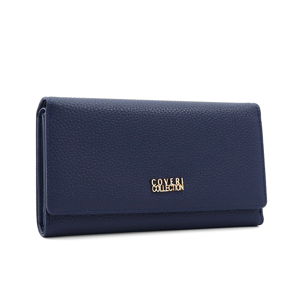Nagy méretű női pénztárca – sötétkék