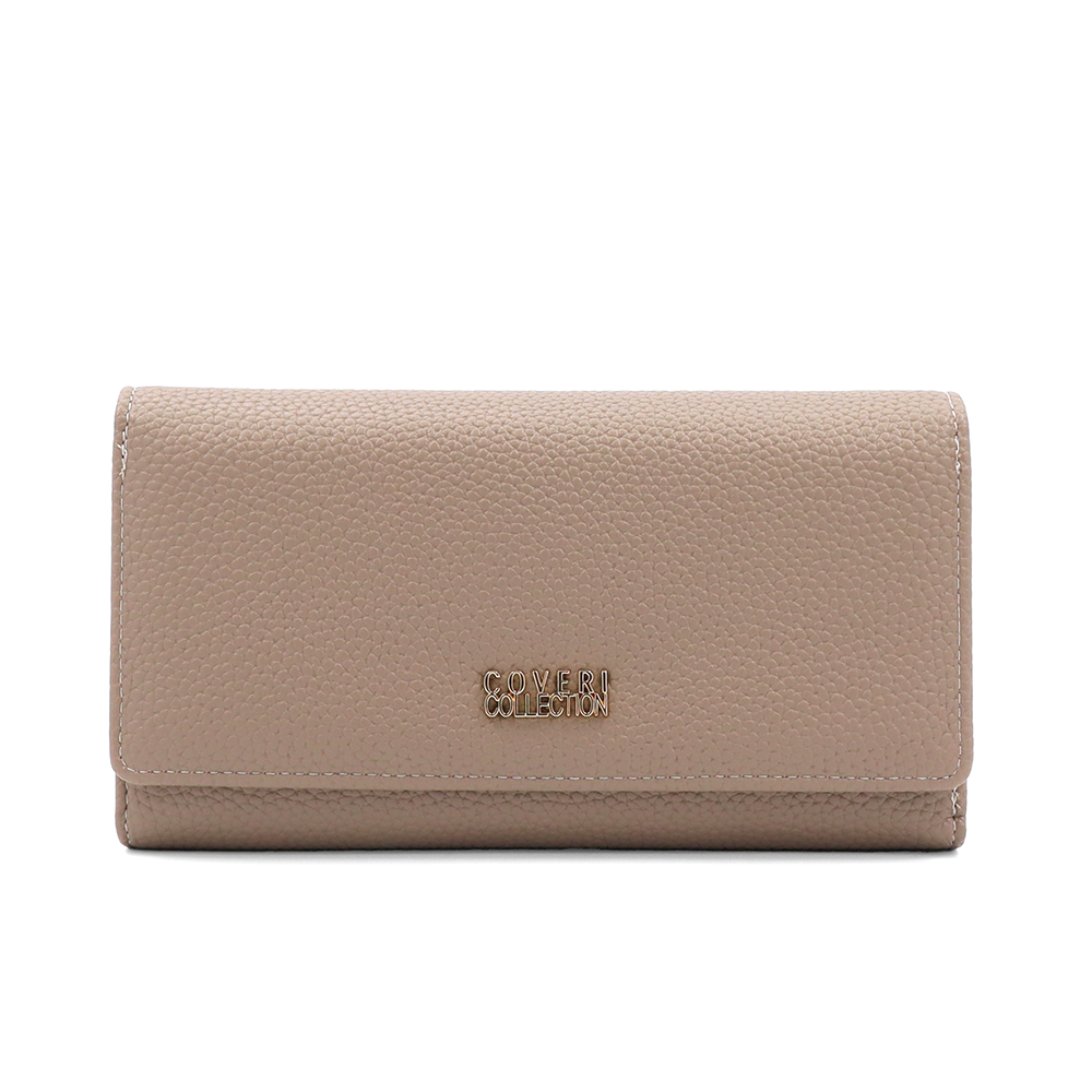 Nagy méretű női pénztárca – világosbarna