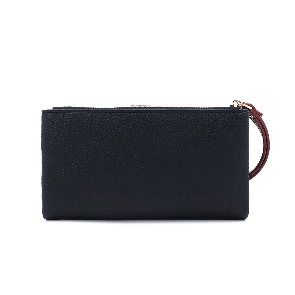 Női pénztárca kézi pánttal – fekete