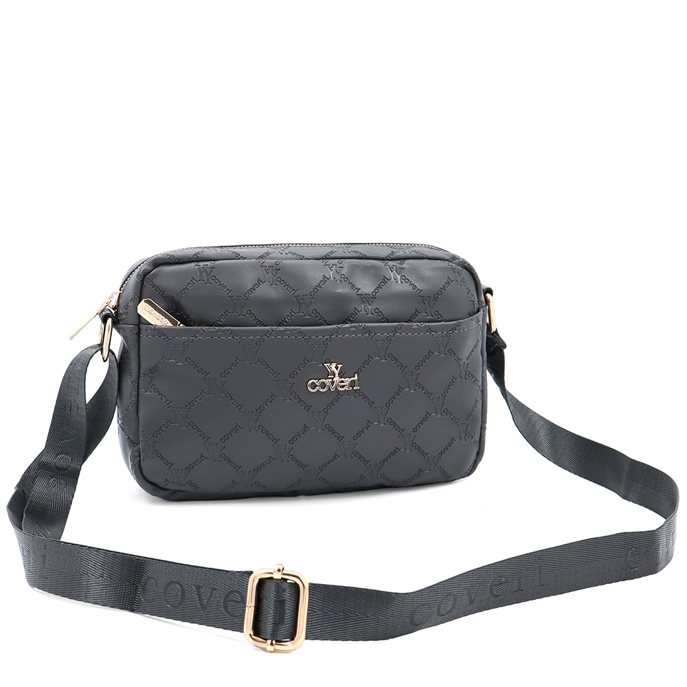 SZETT – Hátizsák + kis női táska – szürke