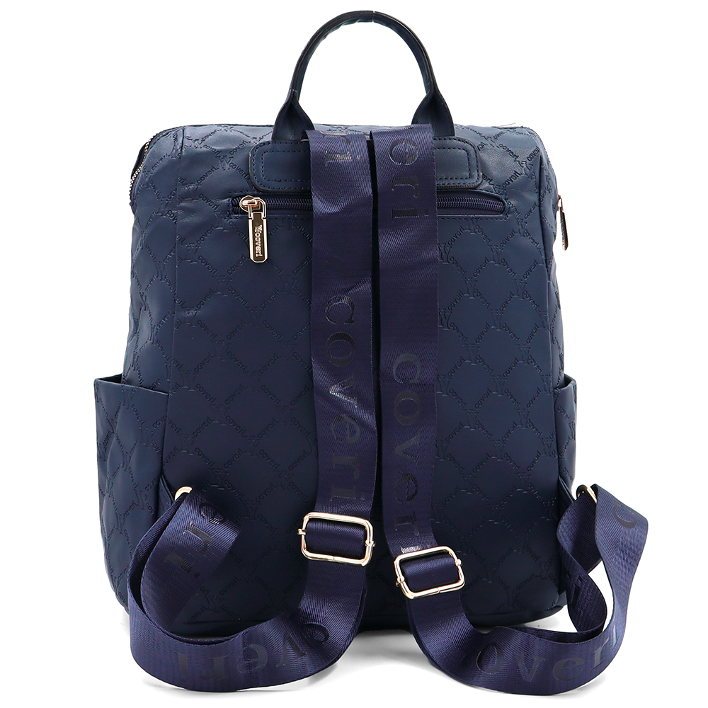 SZETT – Hátizsák + kis női táska – sötétkék