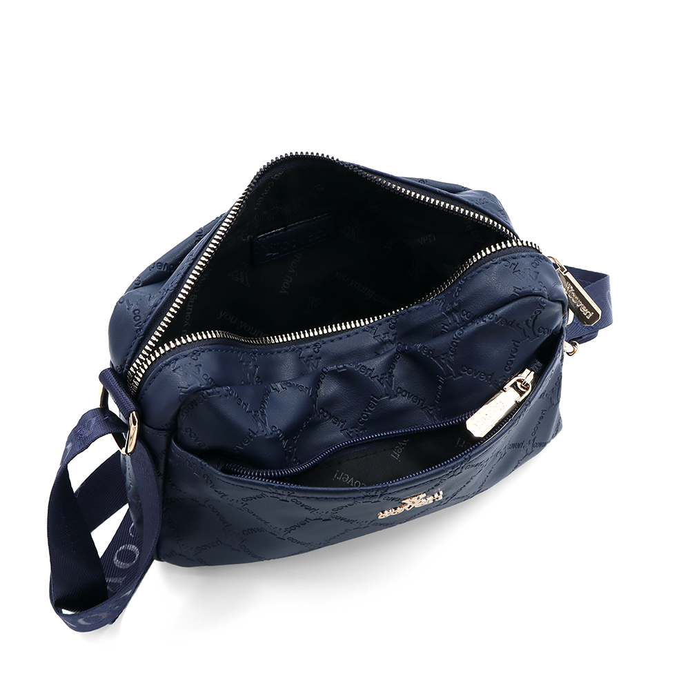 SZETT – Hátizsák + kis női táska – sötétkék