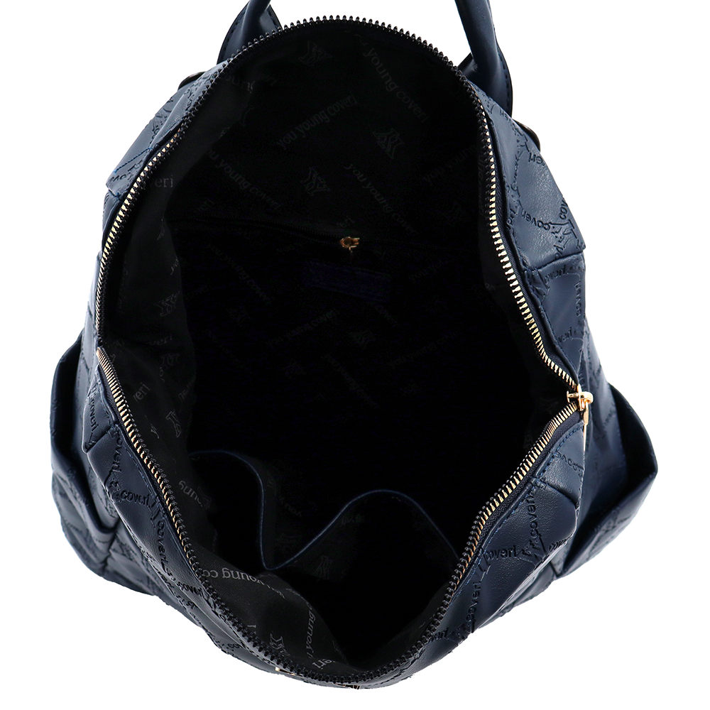 SZETT – Hátizsák + kis női táska – sötétkék