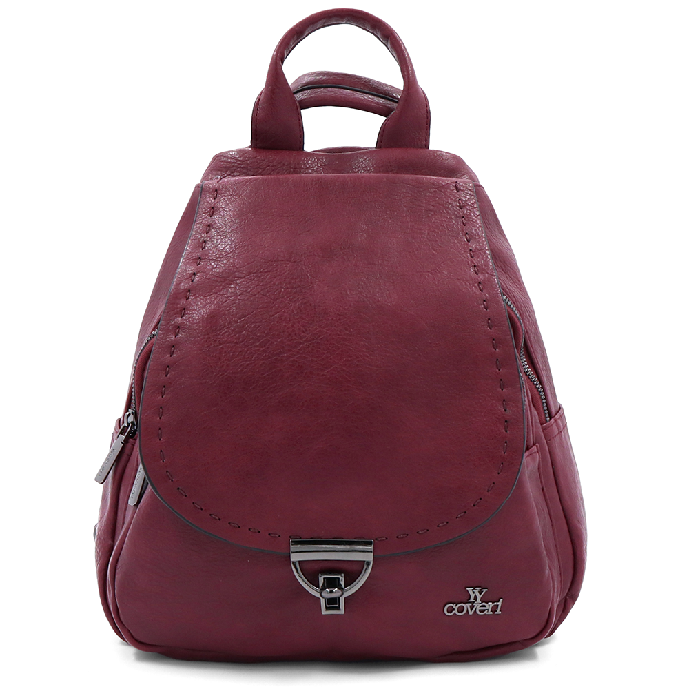 2 az 1-ben – Női hátizsák és táska – bordó