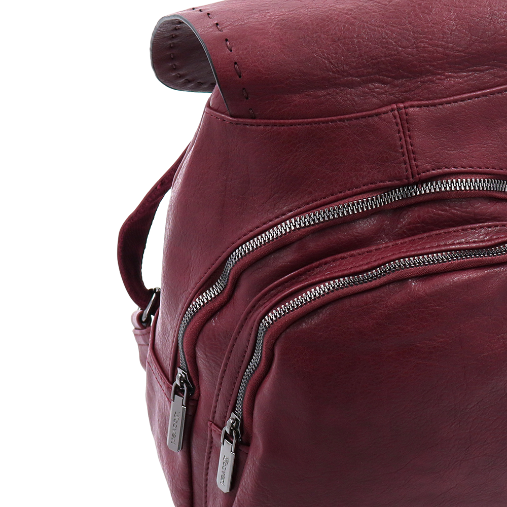 2 az 1-ben – Női hátizsák és táska – bordó