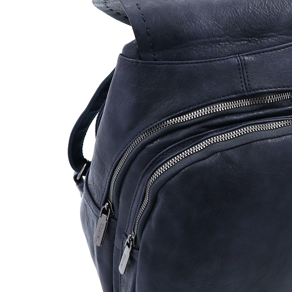 2 az 1-ben – Női hátizsák és táska – sötétkék