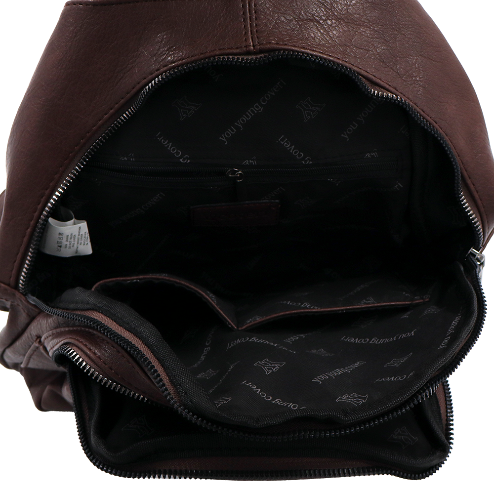 2 az 1-ben – Női hátizsák és táska – barna