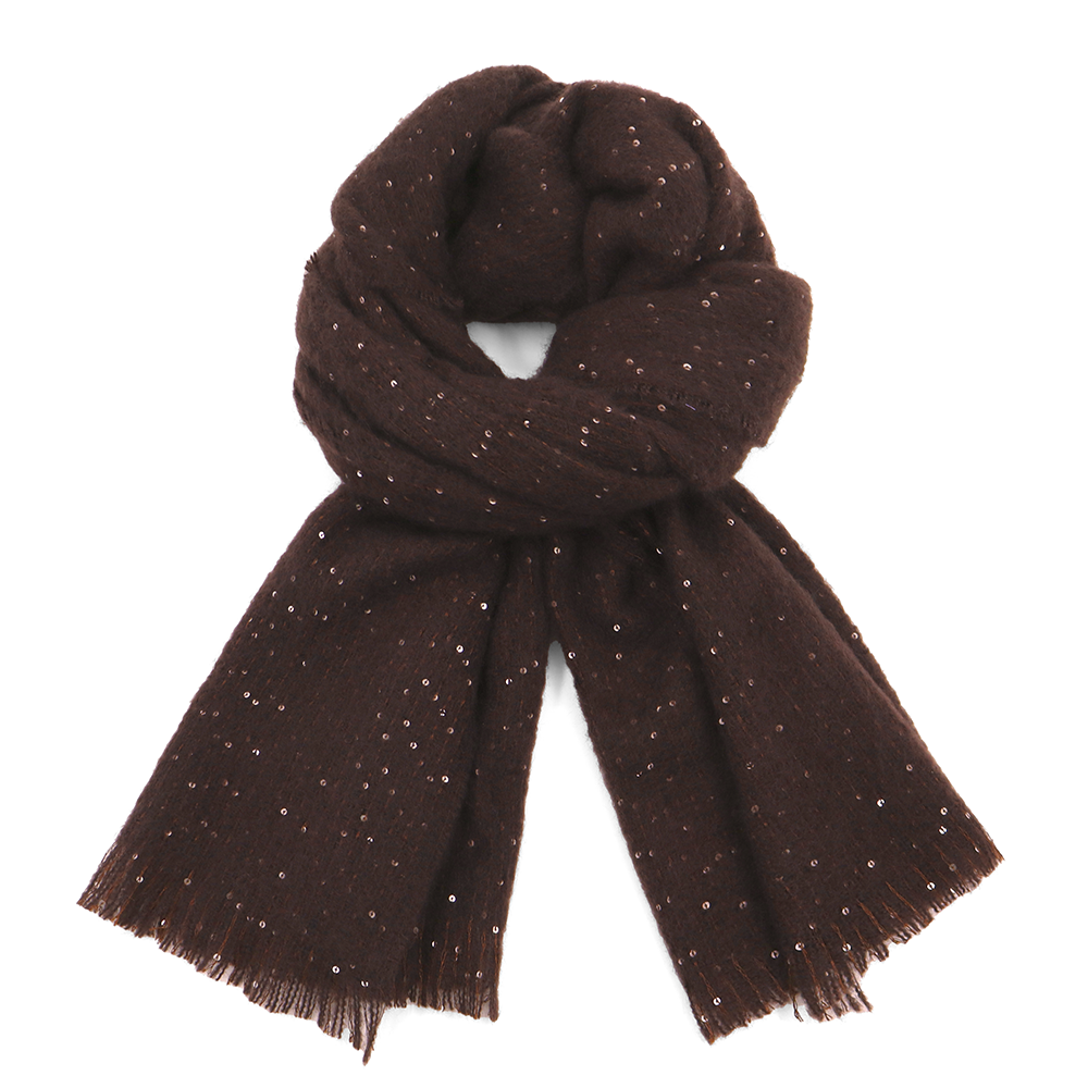 Puha téli sál – barna
