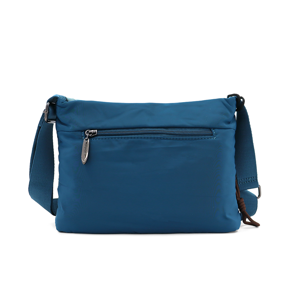 Színes vászontáska vállra – kék