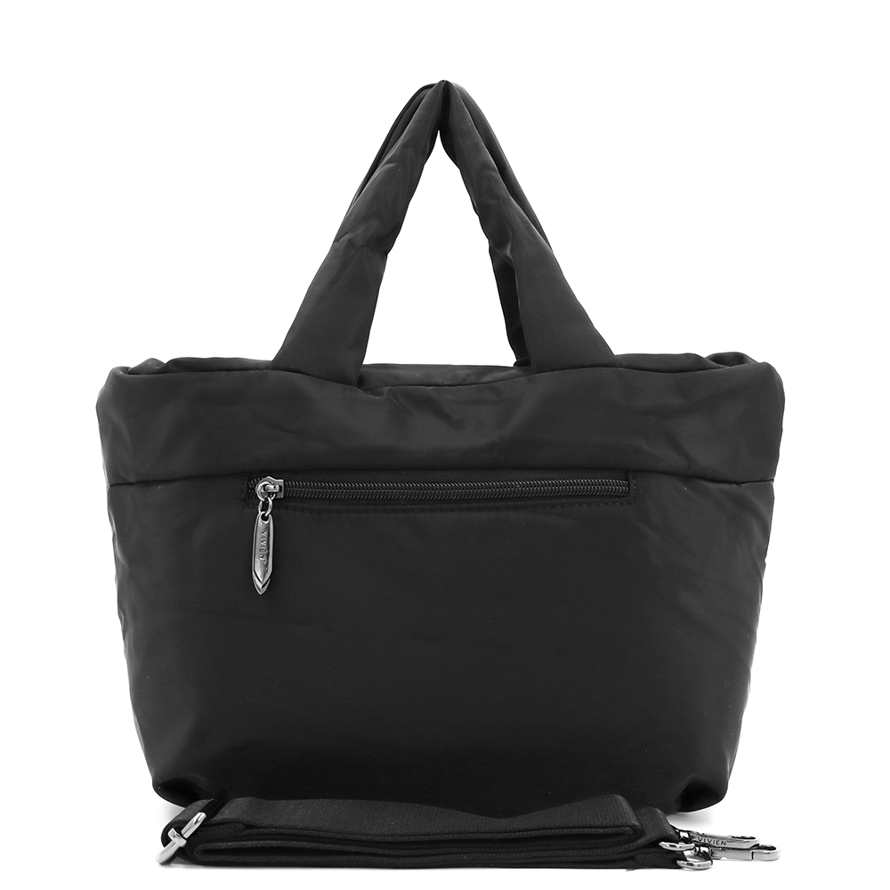 Színes női vászontáska – fekete/bordó