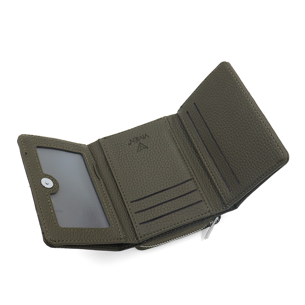 Kompakt női pénztárca – zöld