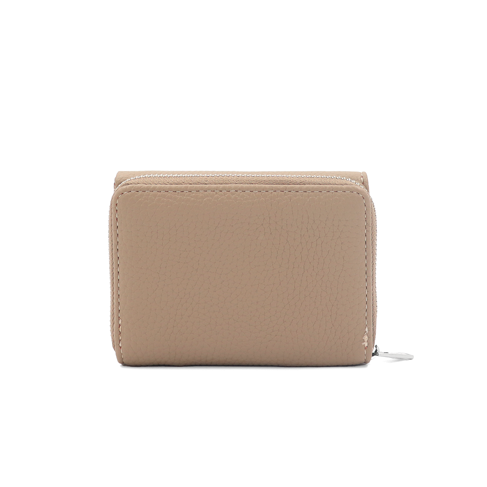 Kompakt női pénztárca – világosbarna